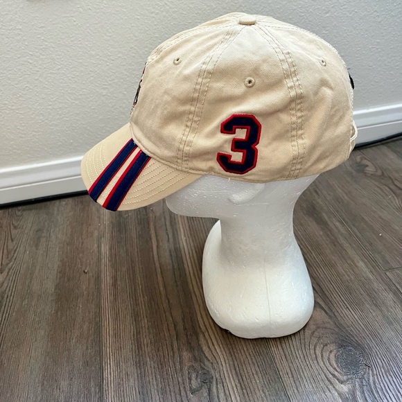 U.S. Polo Assn. Cream Cap with Red Embroidery - Picture 2 of 9